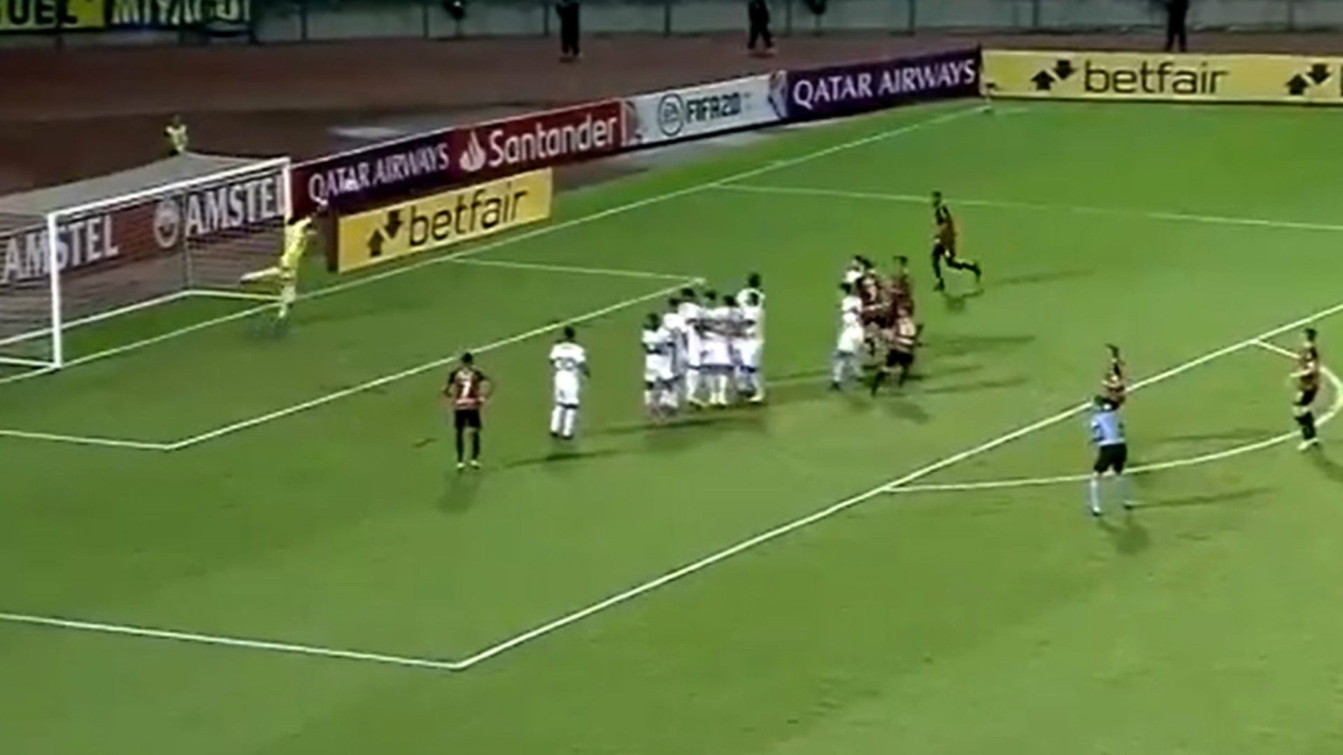 Captura Gol Hernandez Caracas Boca Copa Libertadores