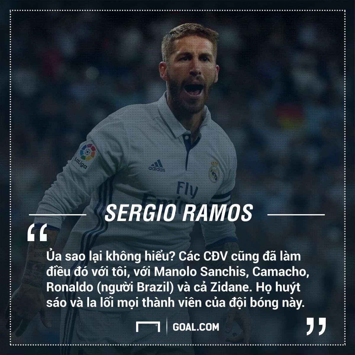 Sergio Ramos Real Madrid quote