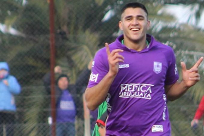 Maximiliano Gómez - Defensor Sporting (Foto: Divulgação)