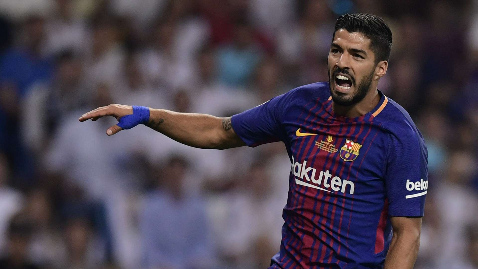 Luis Suarez Real Madrid Barcelona Supercopa 16082017