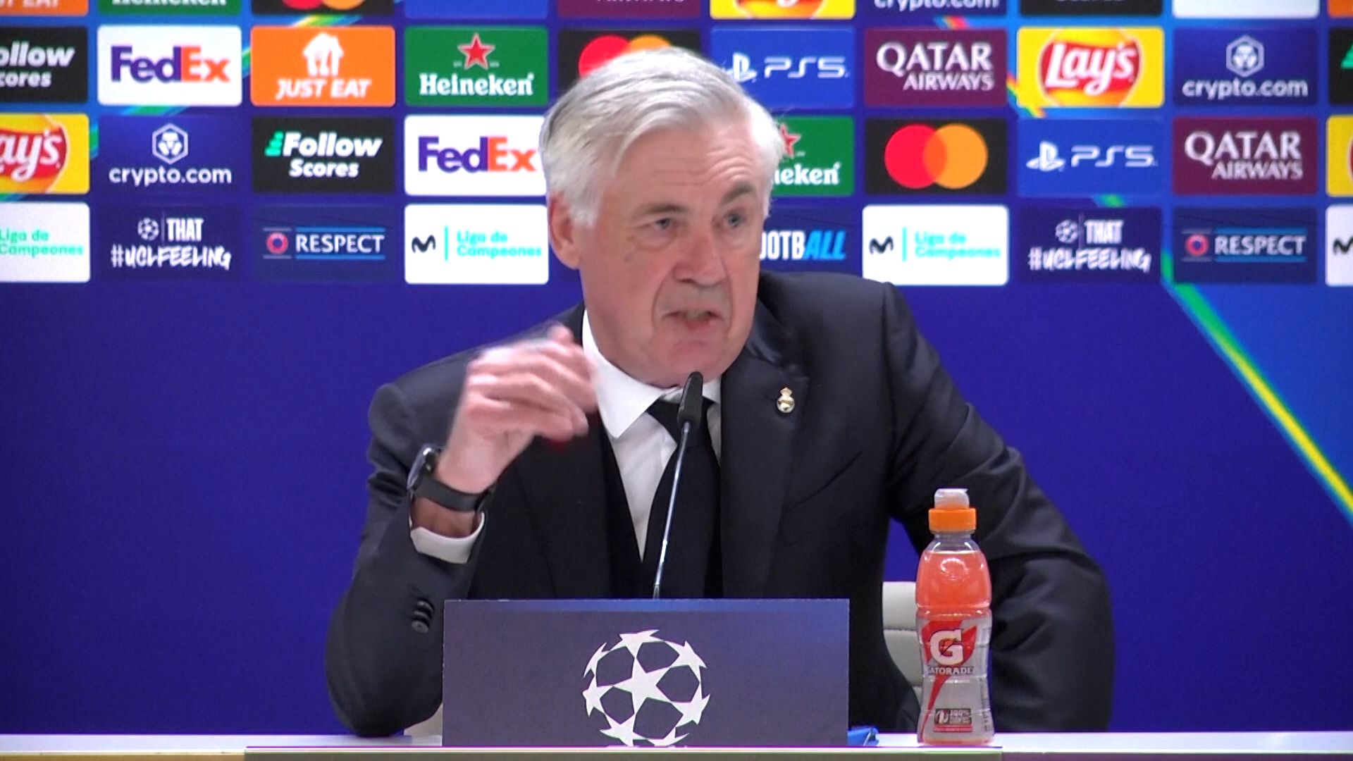 Carlo Ancelotti Pressekonferenz