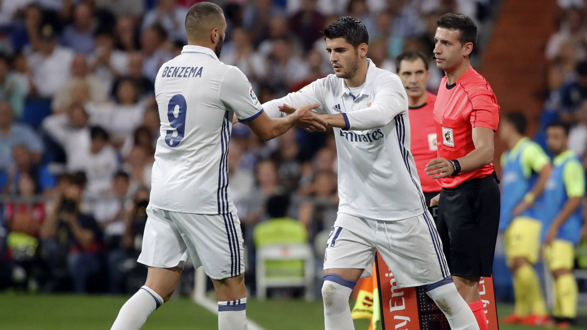 Karim Benzema Alvaro Morata Real Madrid