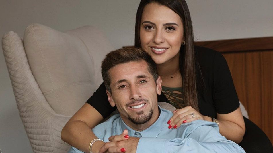 Héctor Herrera Shantal Mayo