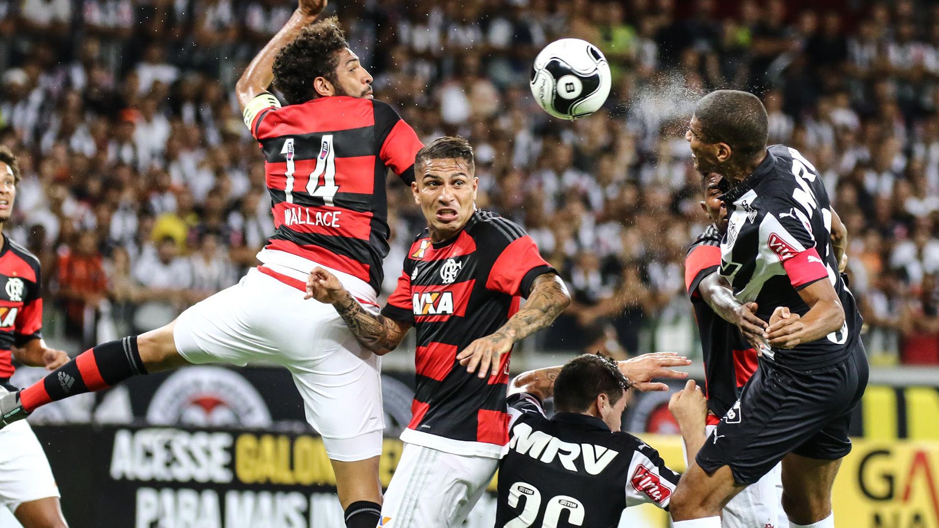 Guerrero Willian Arao Atletico-MG Flamengo Primeira Liga 27012016