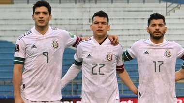 México Tridente Jiménez Chucky Tecatito