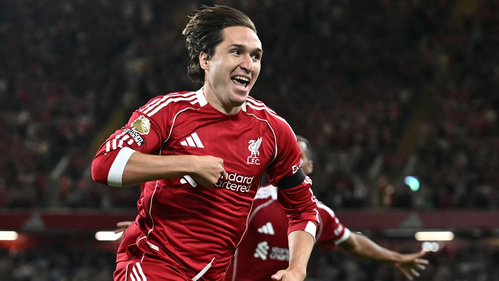 昨季王者リヴァプール、2点差追いつかれるもキエーザ弾で開幕白星発進 昨季王者リヴァプール、2点差追いつかれるもキエーザ弾で開幕白星発進