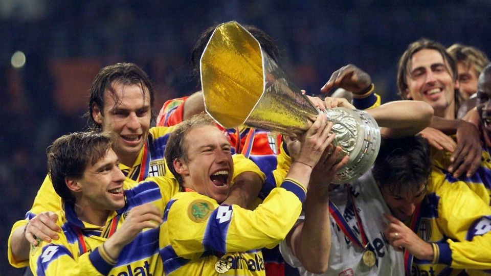 Parma UEFA Cup Champions 1999