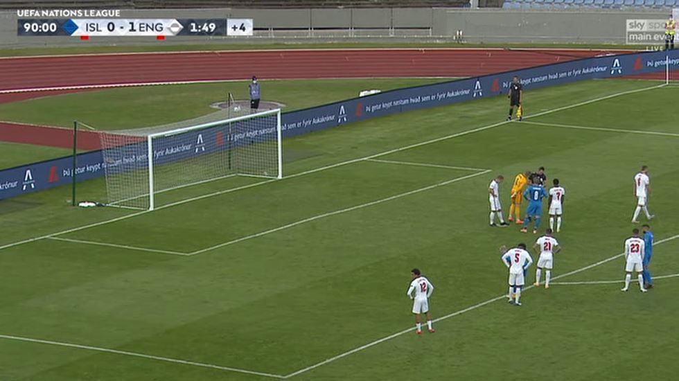 James Ward-Prowse England vs Iceland Nations League