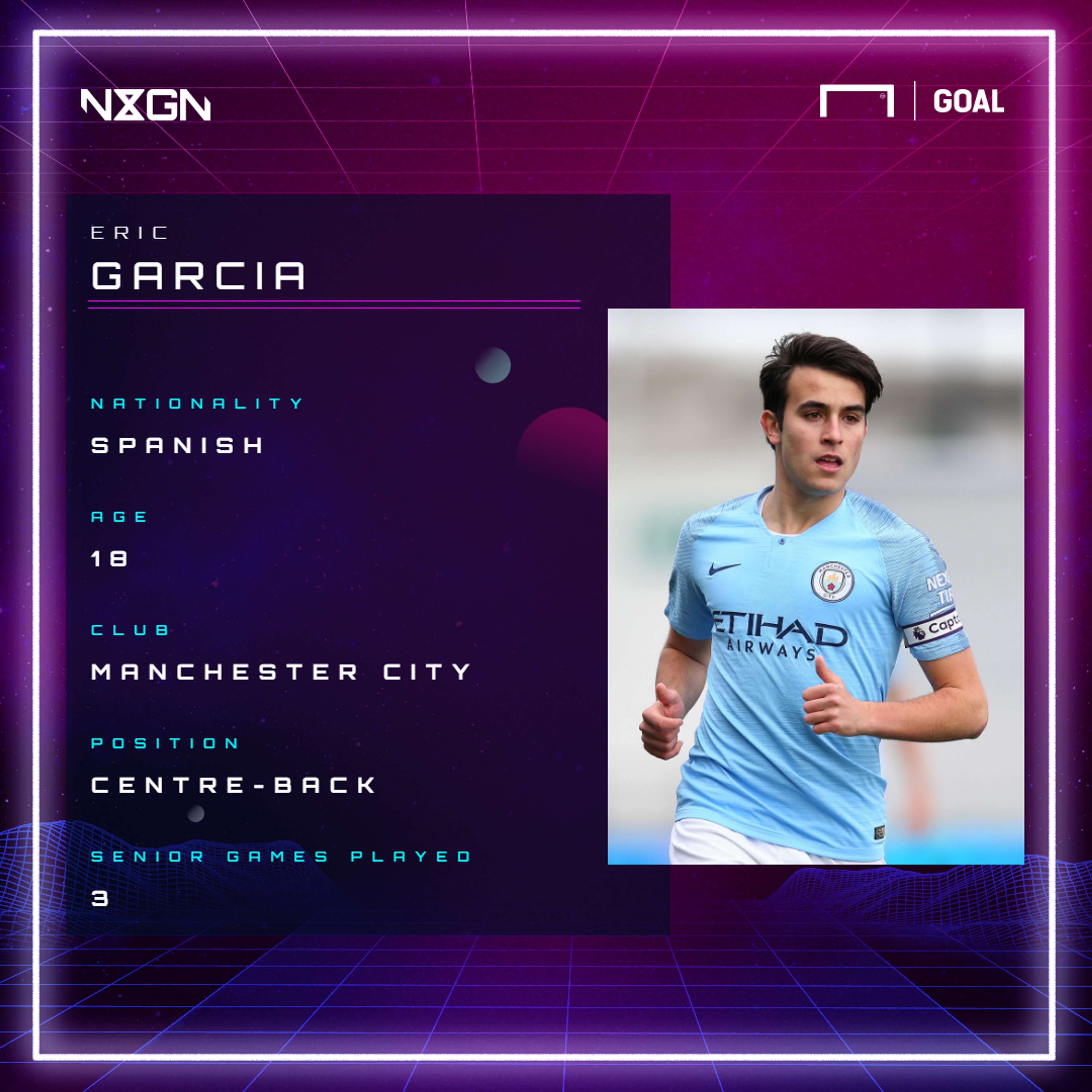 Eric Garcia Manchester City NxGn GFX