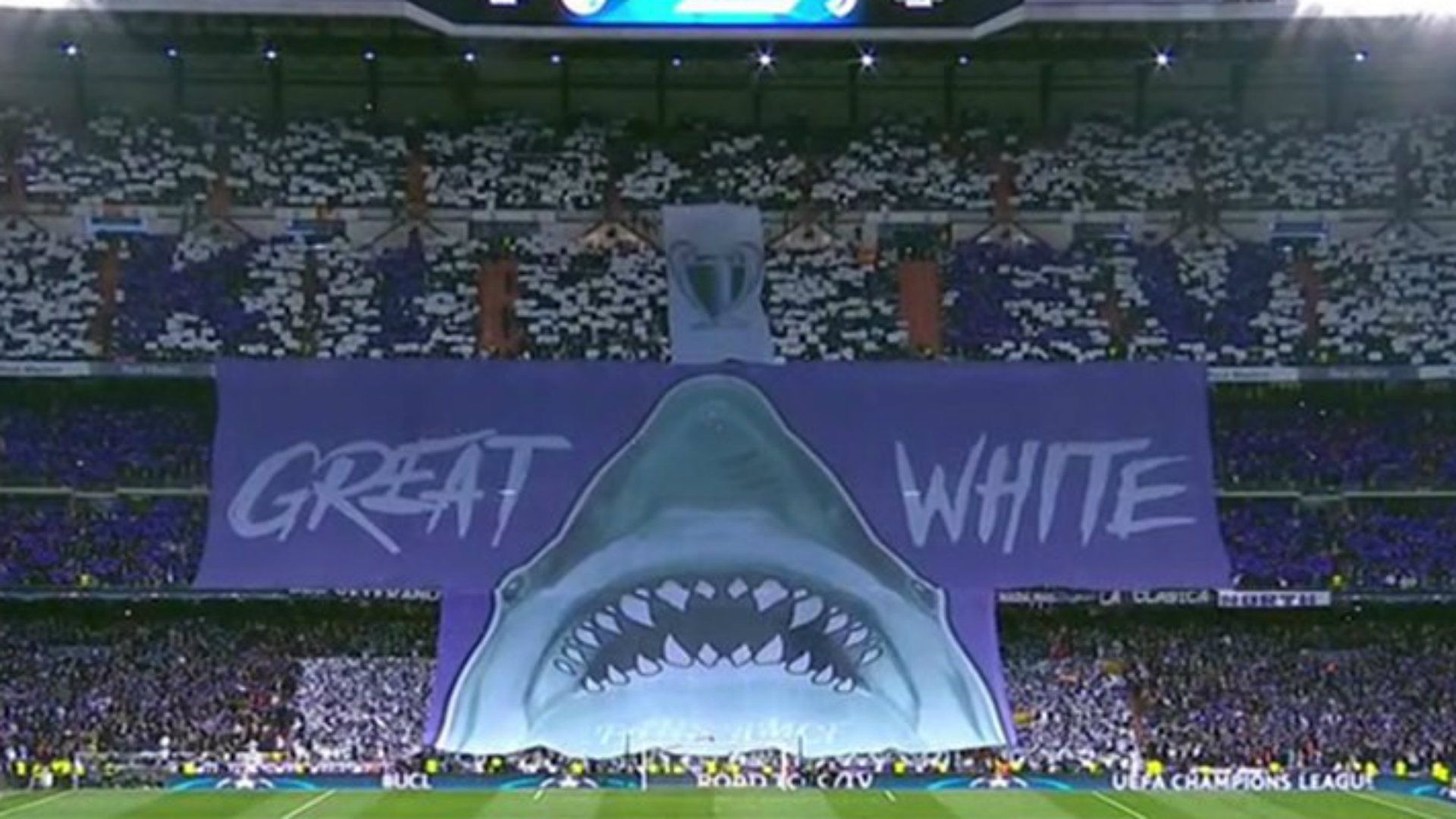 Tifo Real Madrid Juventus