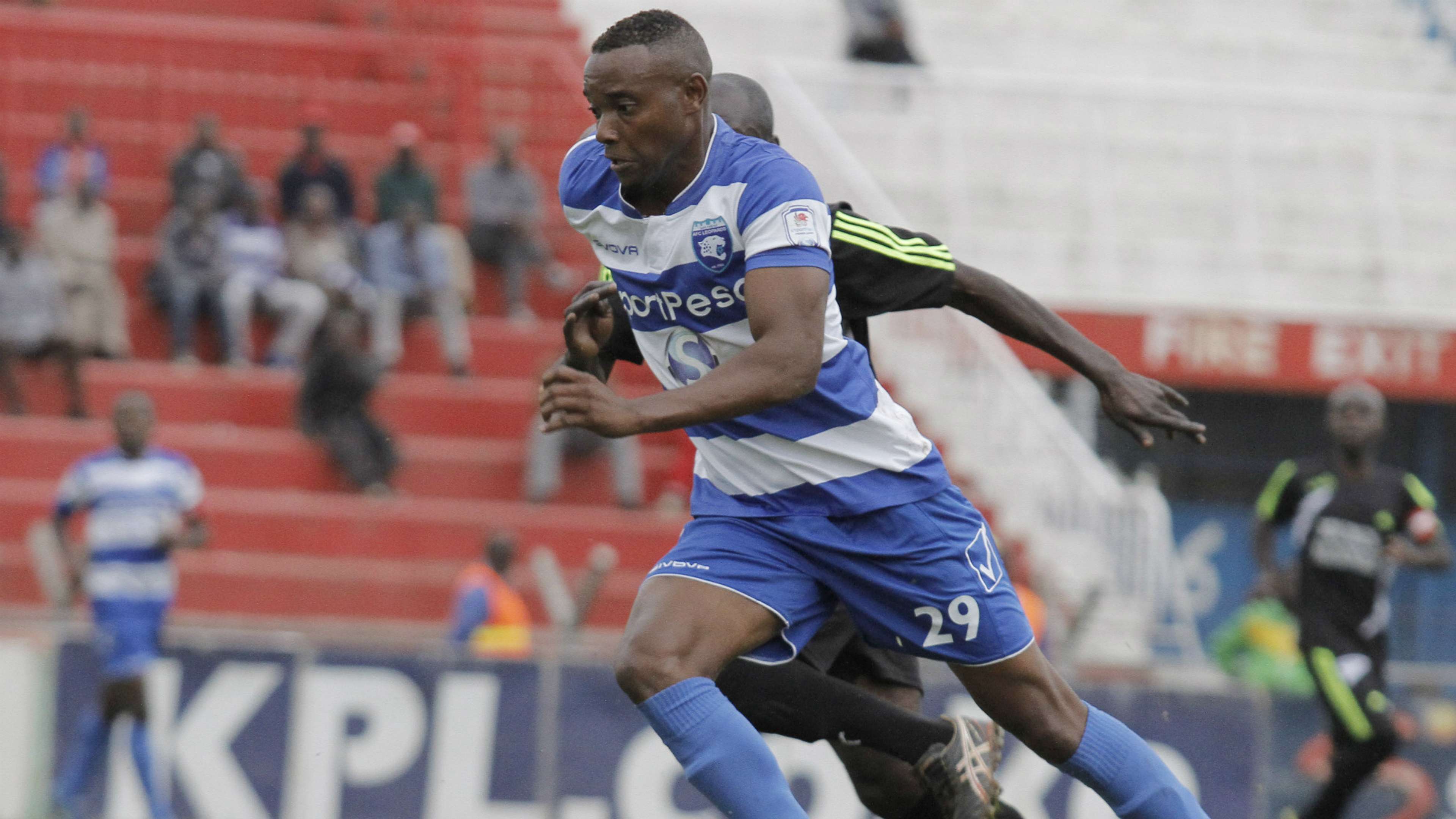 AFC Leopards midfielder Andrew Tololwa