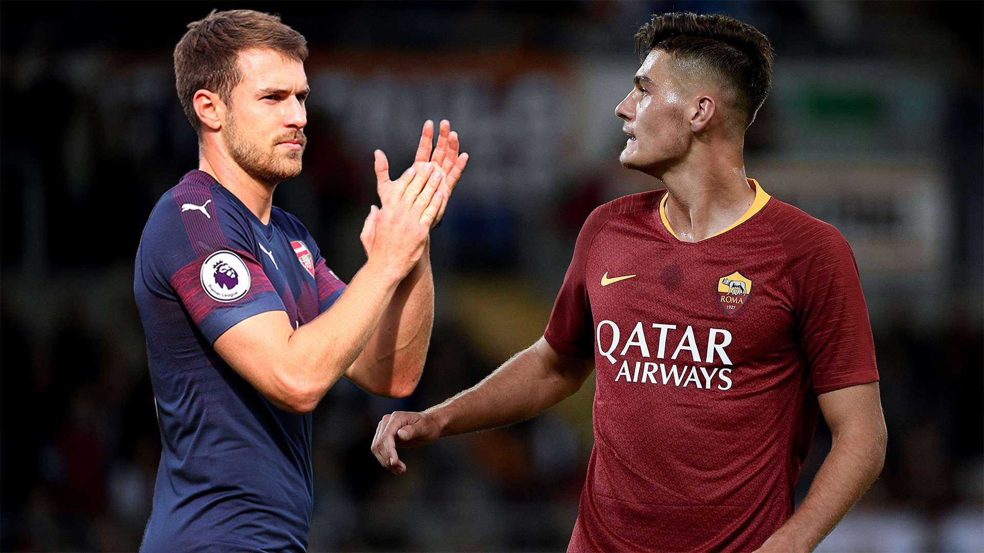 Aaron Ramsey Patrik Schick Composite