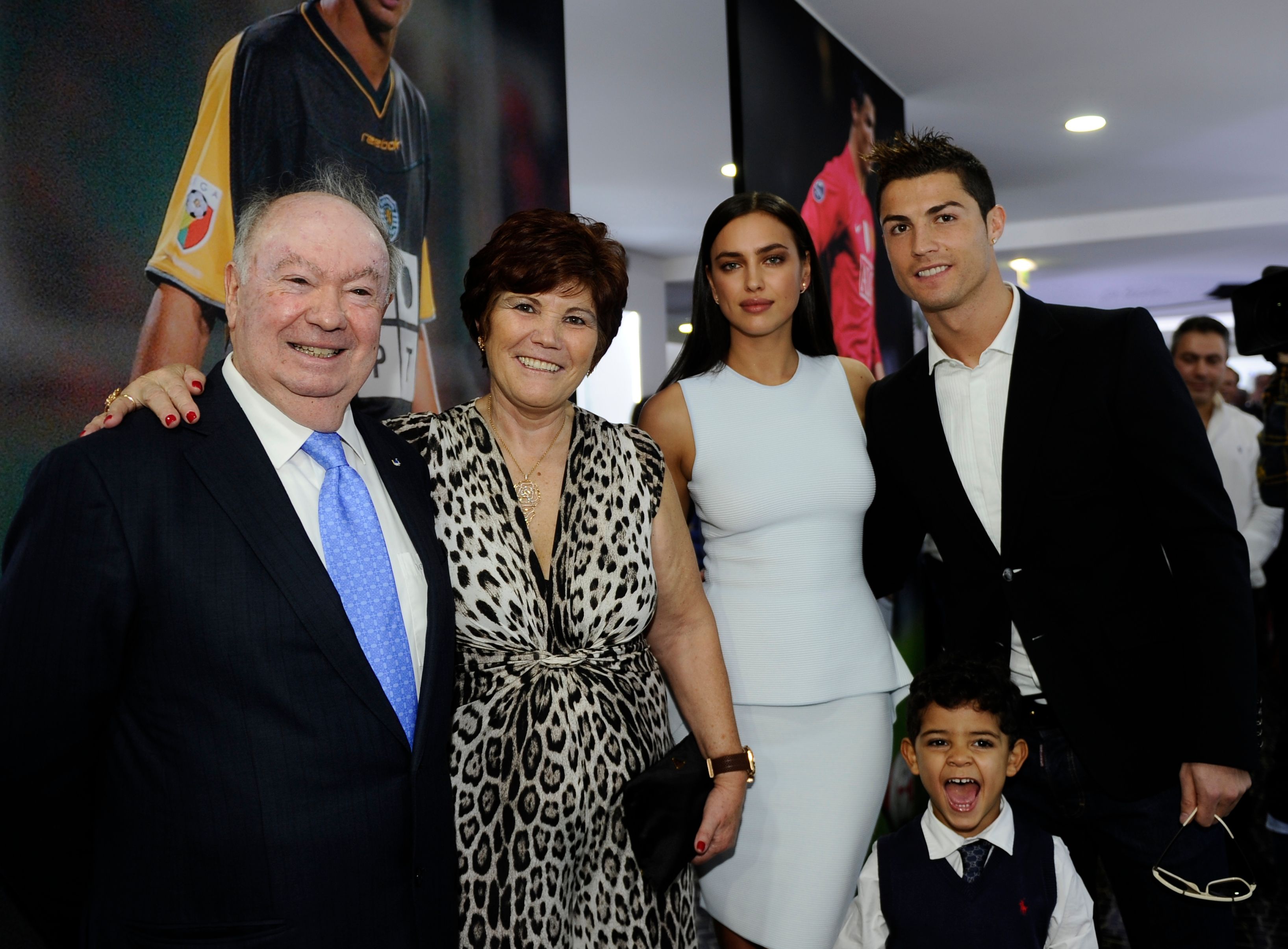 Cristiano Ronaldo and family