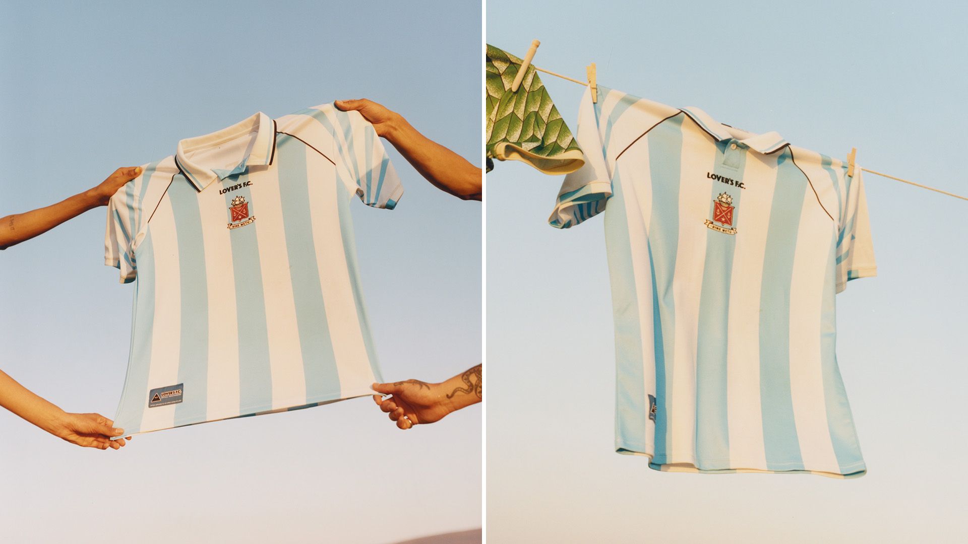 Lover's F.C x Jameson Whiskey 'Celeste' Jersey