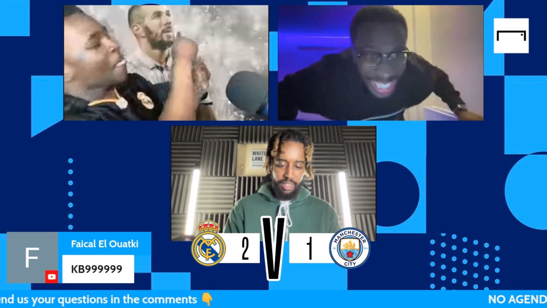 No Agenda react to Real Madrid vs Man City