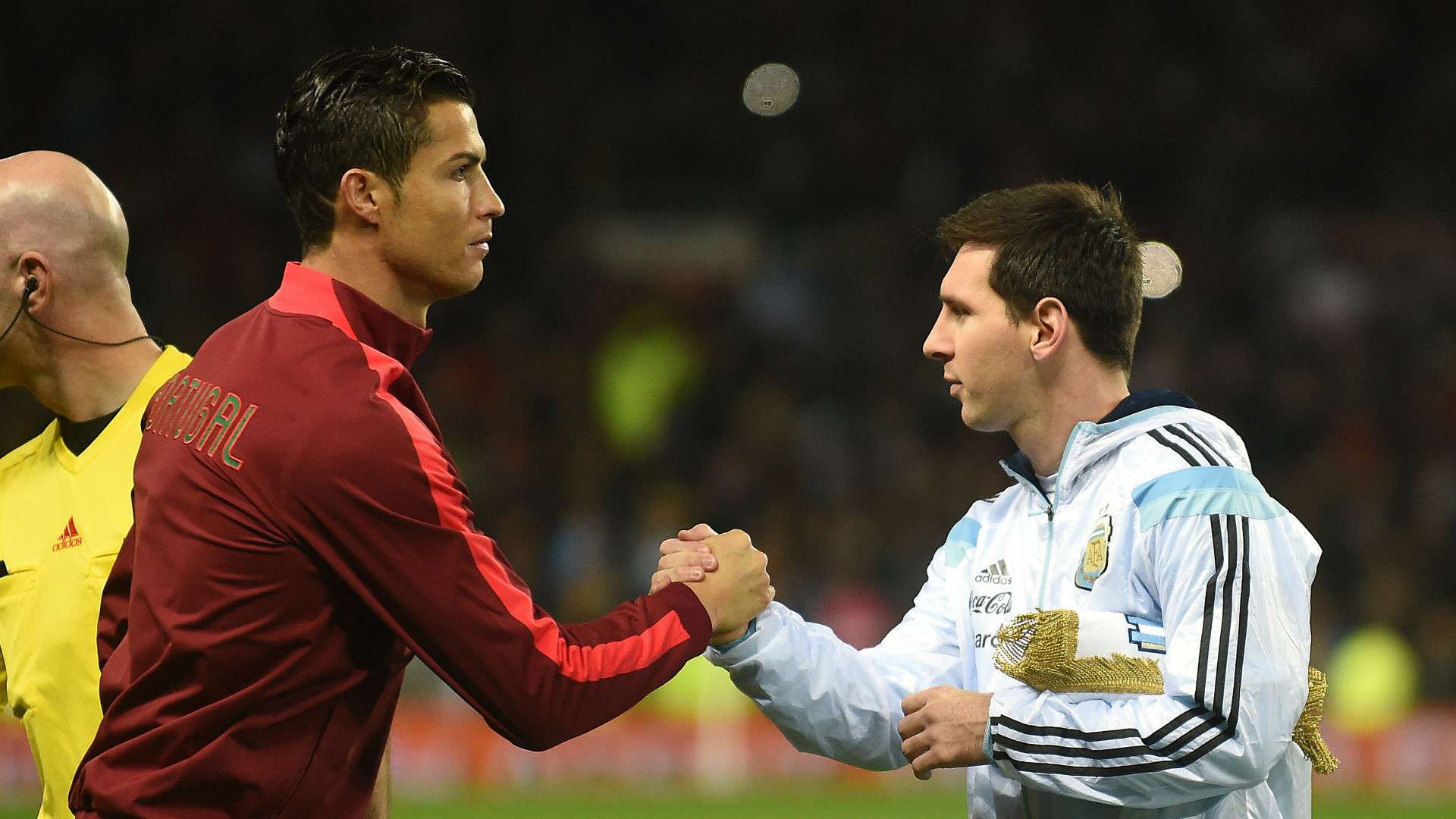 Cristiano Ronaldo Portugal; Lionel Messi Argentina