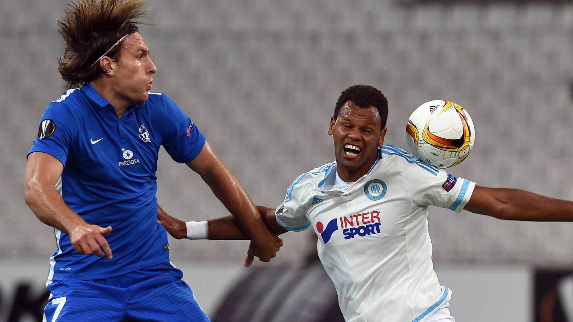Rolando Michael Rabusic Marseille Slovan Liberec UEFA Europa League 01102015