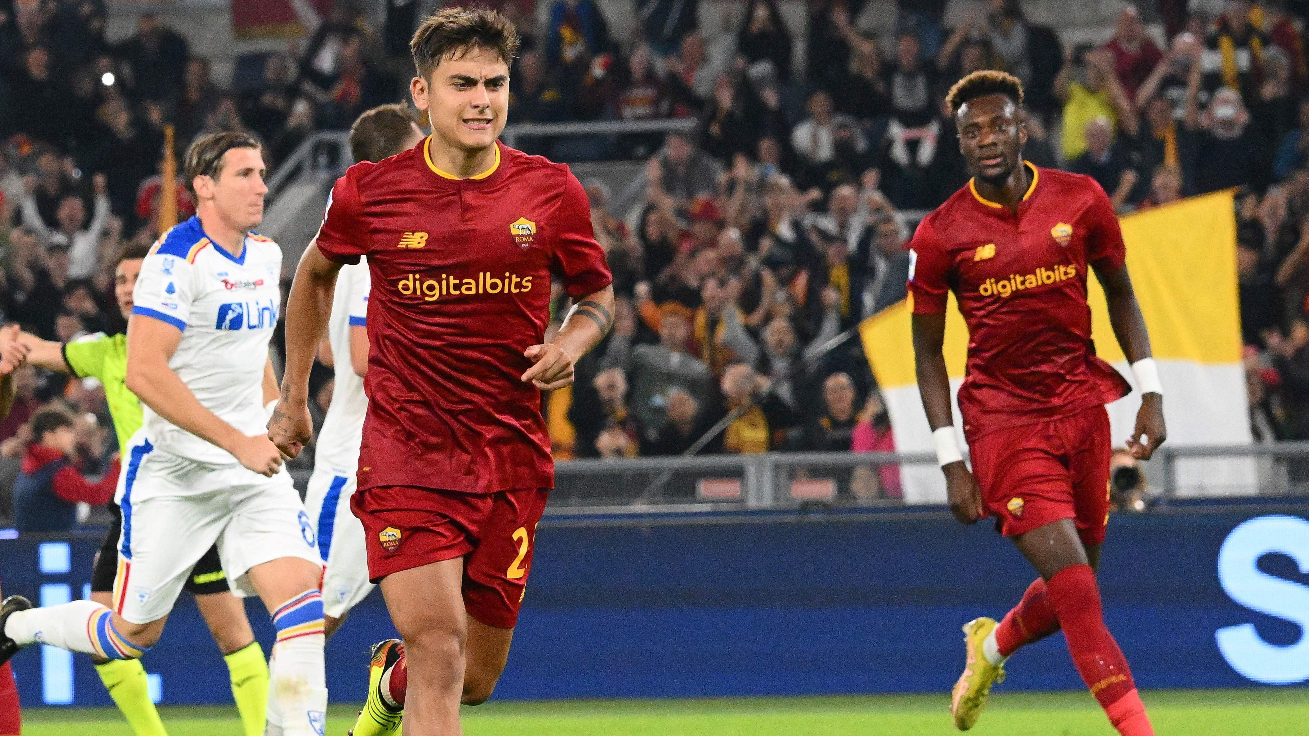 Paulo Dybala Roma Lecce 2022-23