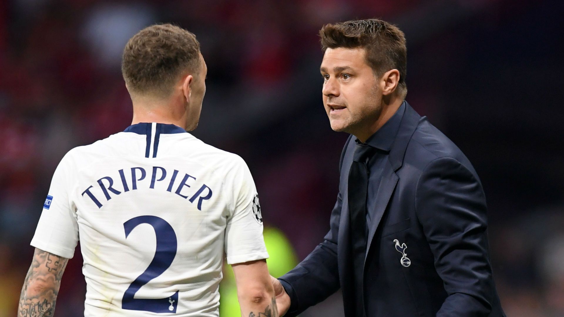 Pochettino Trippier Tottenham 2018