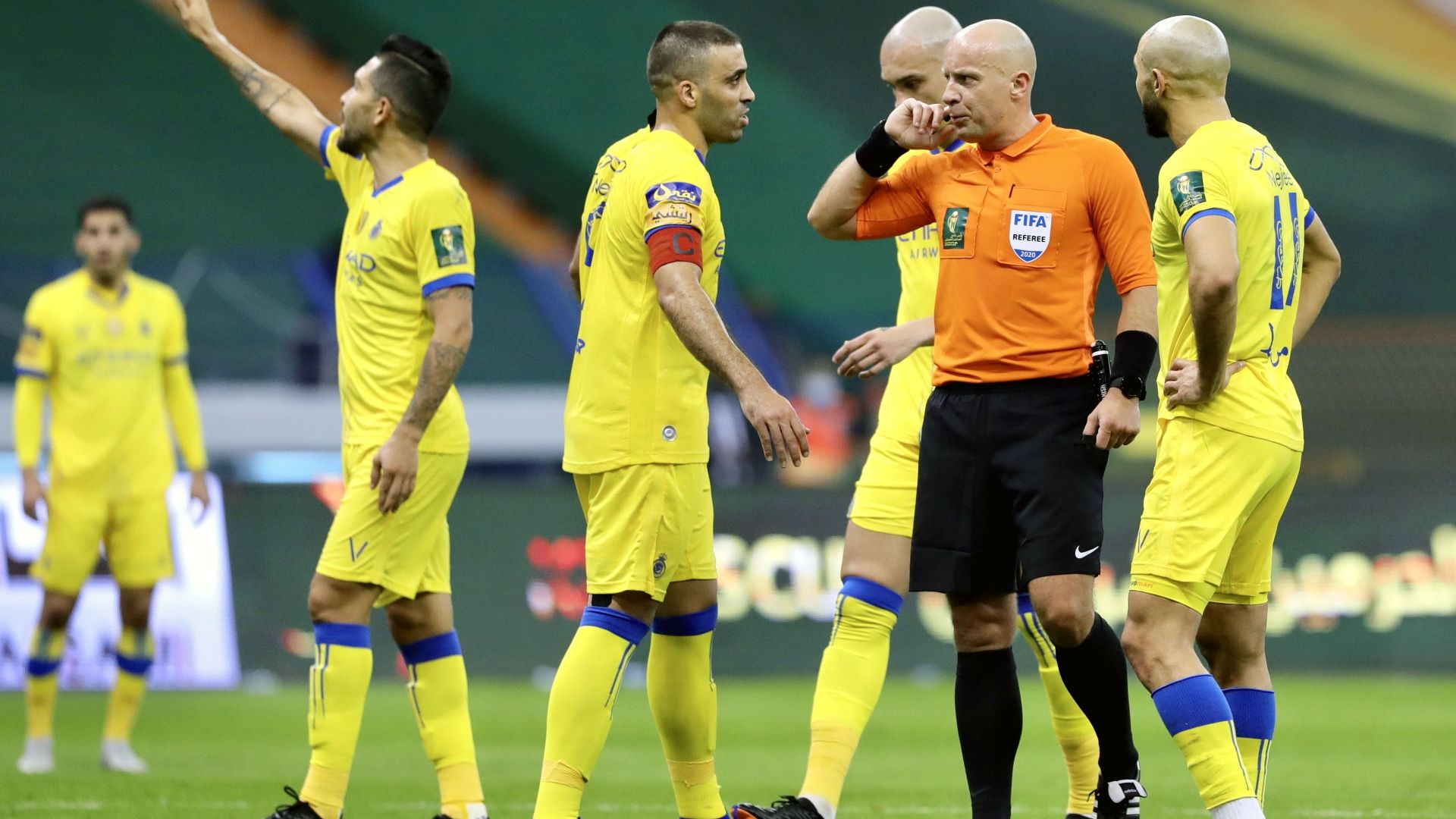Polish referee Szymon Marciniak Al Nasse Al Hilal Saudi King's Cup final 28 November 2020