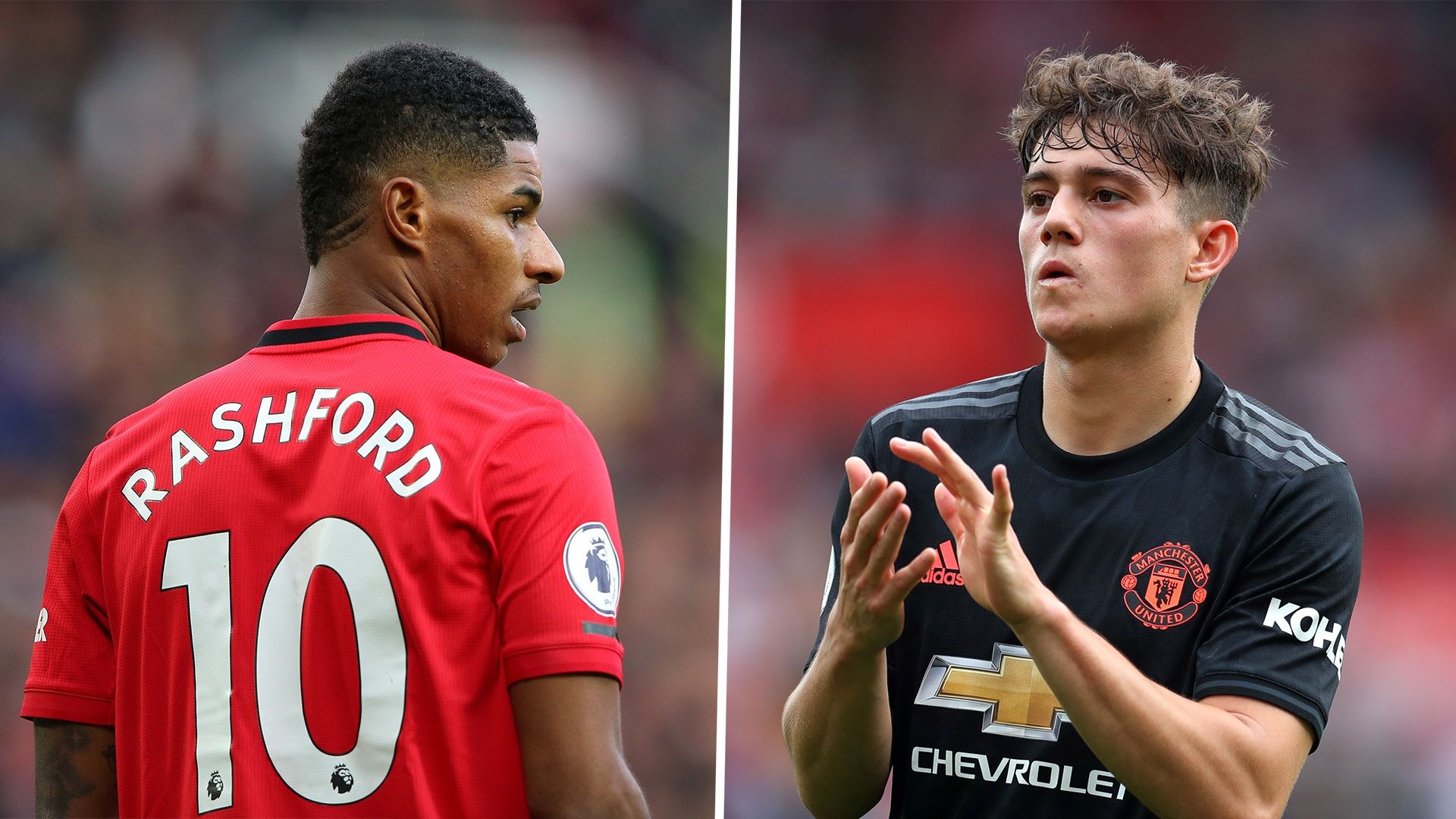 Marcus Rashford Daniel James Man Utd