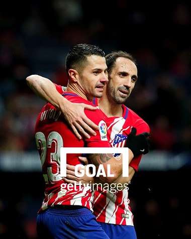 아틀레티코 마드리드 선수 비톨로(좌)와 후안프란(우).사진=게티이미지