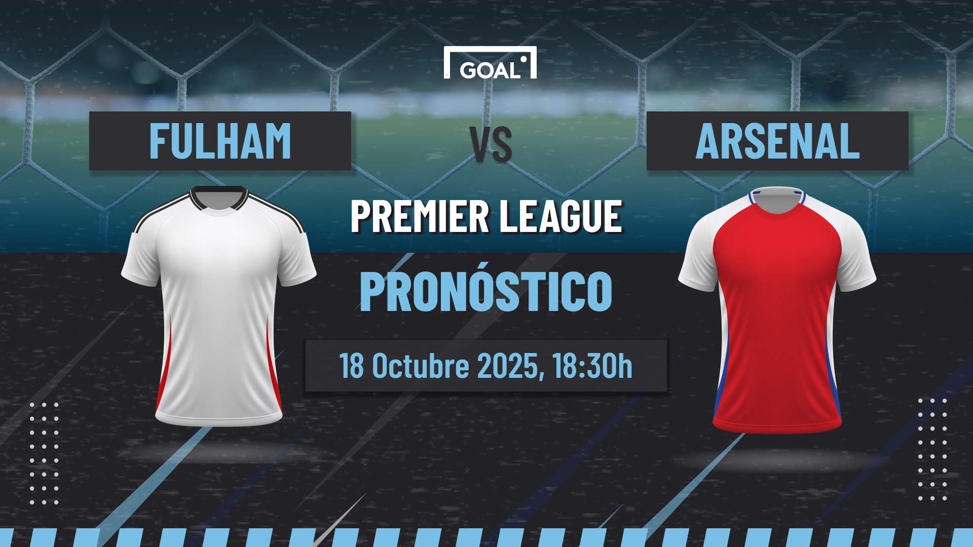Fulham vs Arsenal Pronóstico y Apuestas Premier League | 18/10/25
