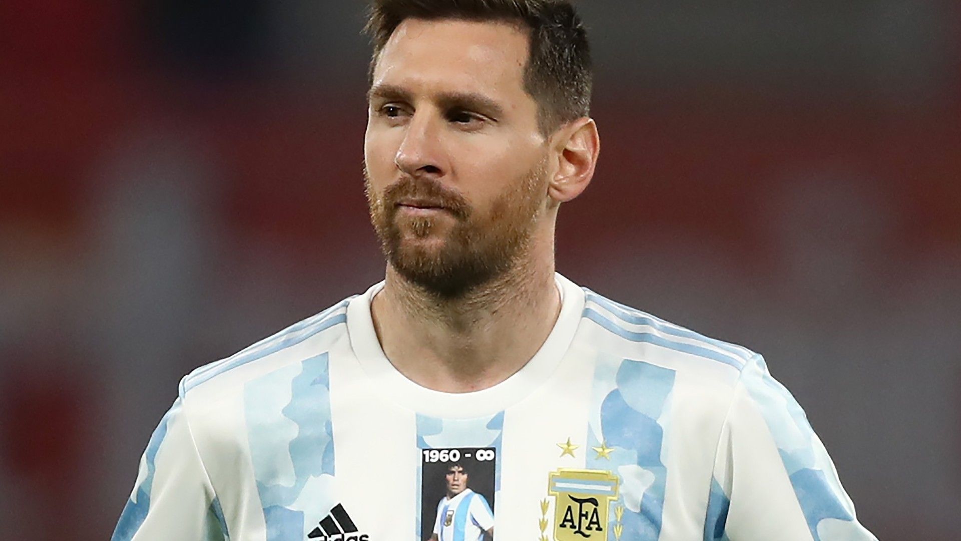 Messi Maradona Argentina Chile Eliminatorias 03062021