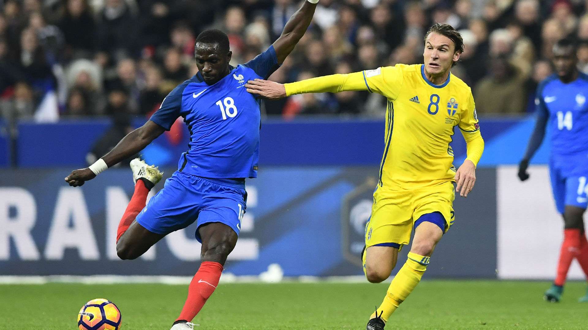 Moussa Sissoko Albin Ekdal France Sweden World Cup Qualifiers 11112016