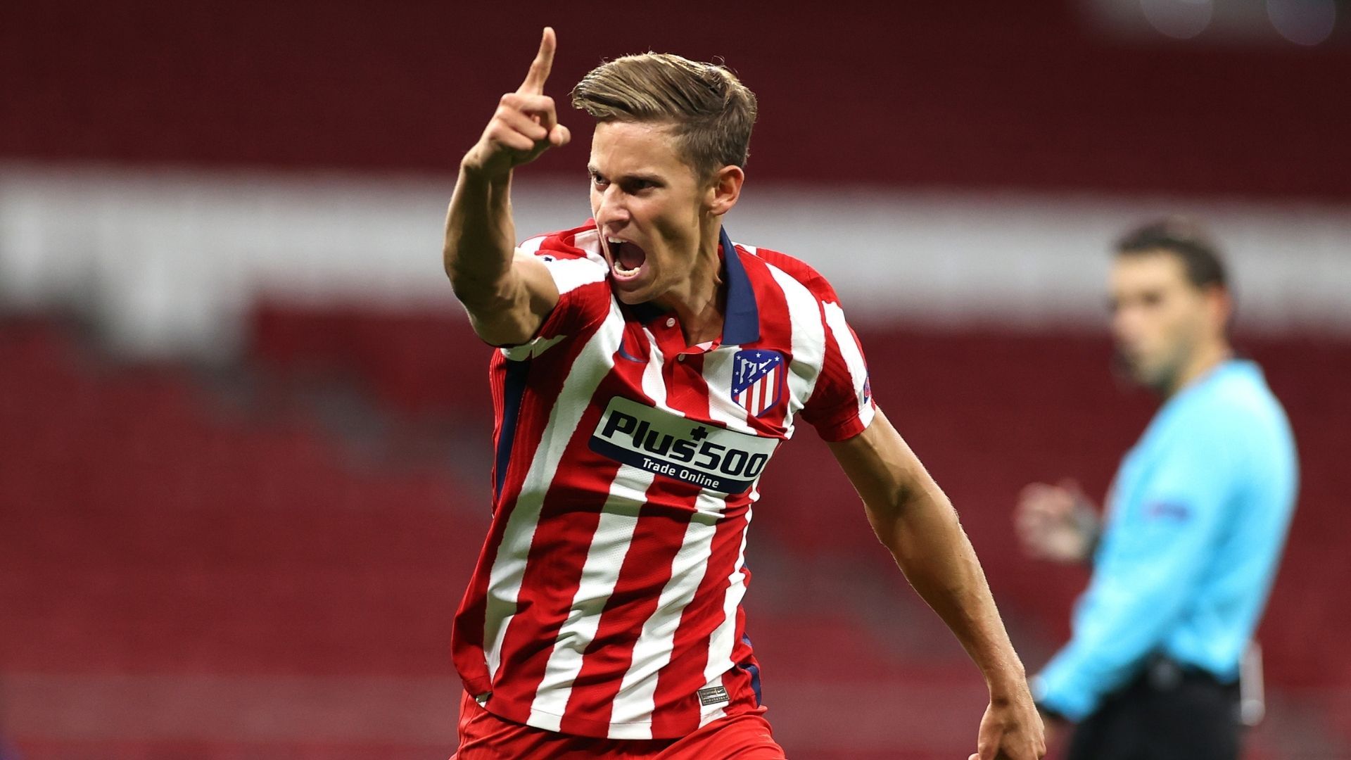 Llorente Atletico Madrid Salzburgo Champions 271020