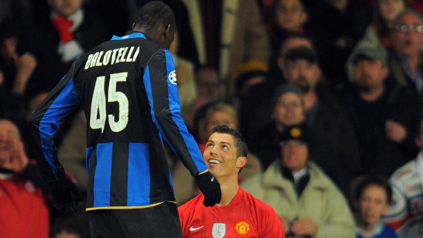 Mario Balotelli Cristiano Ronaldo