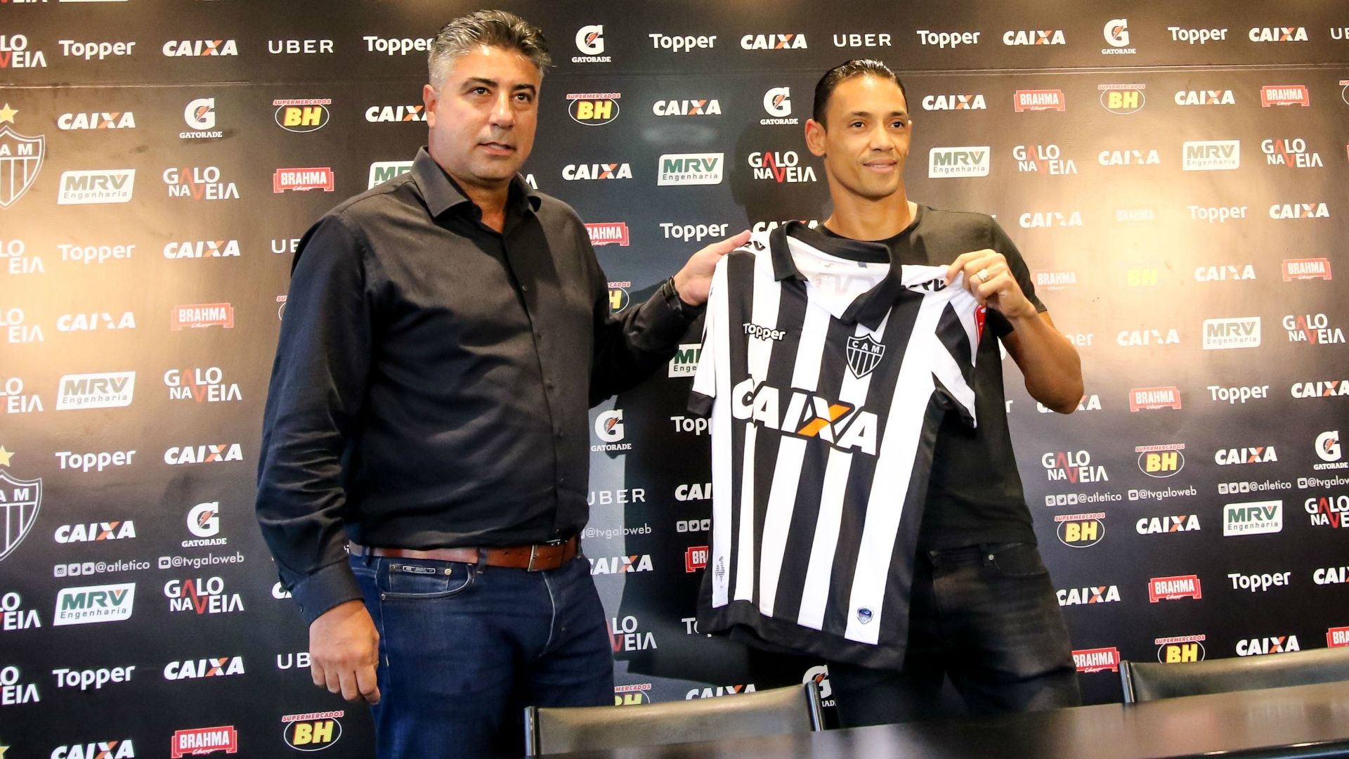 Ricardo Oliveira Alexandre Gallo Atlético-MG