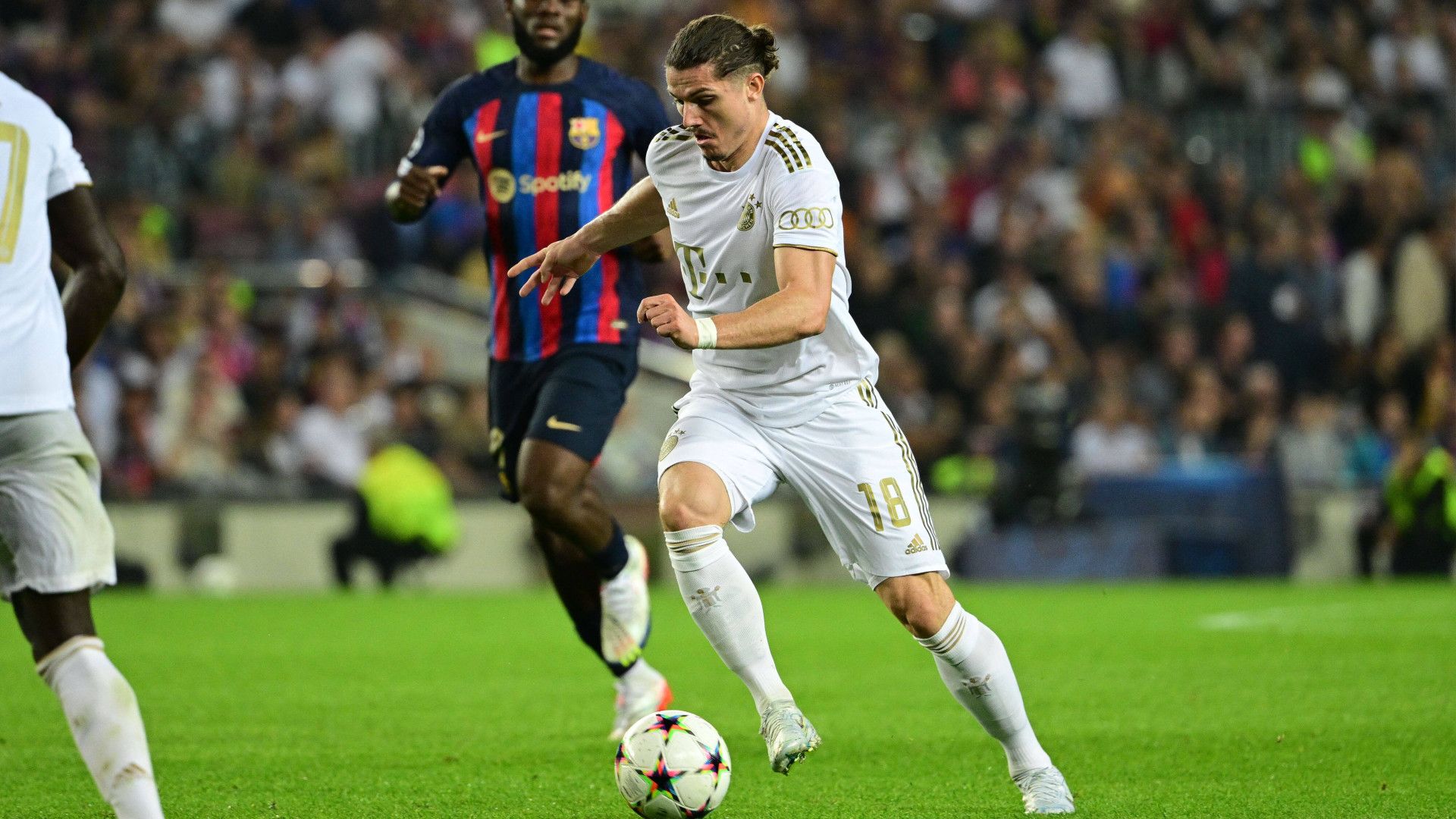 GERMANY ONLY: MARCEL SABITZER BAYERN MÜNCHEN CHAMPIONS LEAGUE 26102022