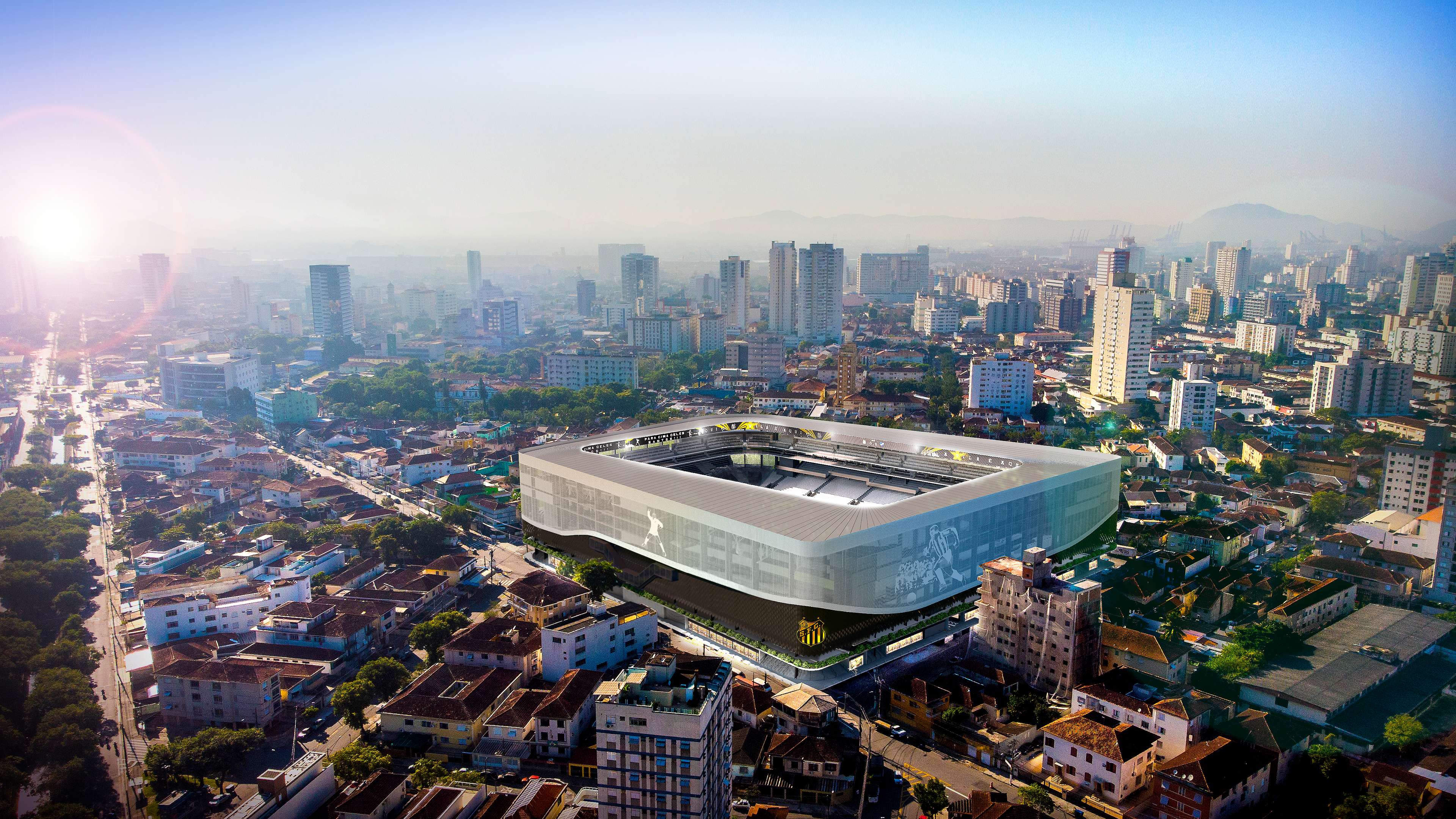 Projeto da nova arena do Santos, 2025