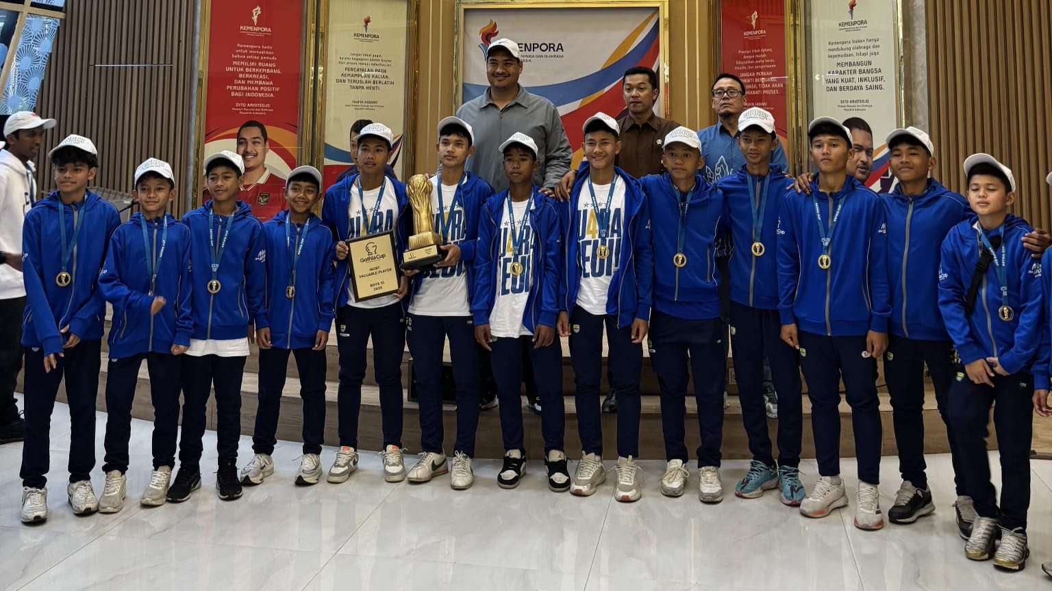 Akademi Persib Cimahi & Menpora