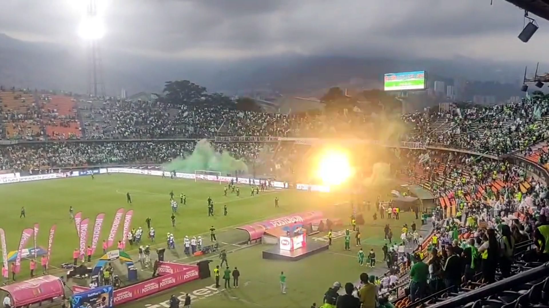 Hinchada Atlético Nacional Sanción 2023