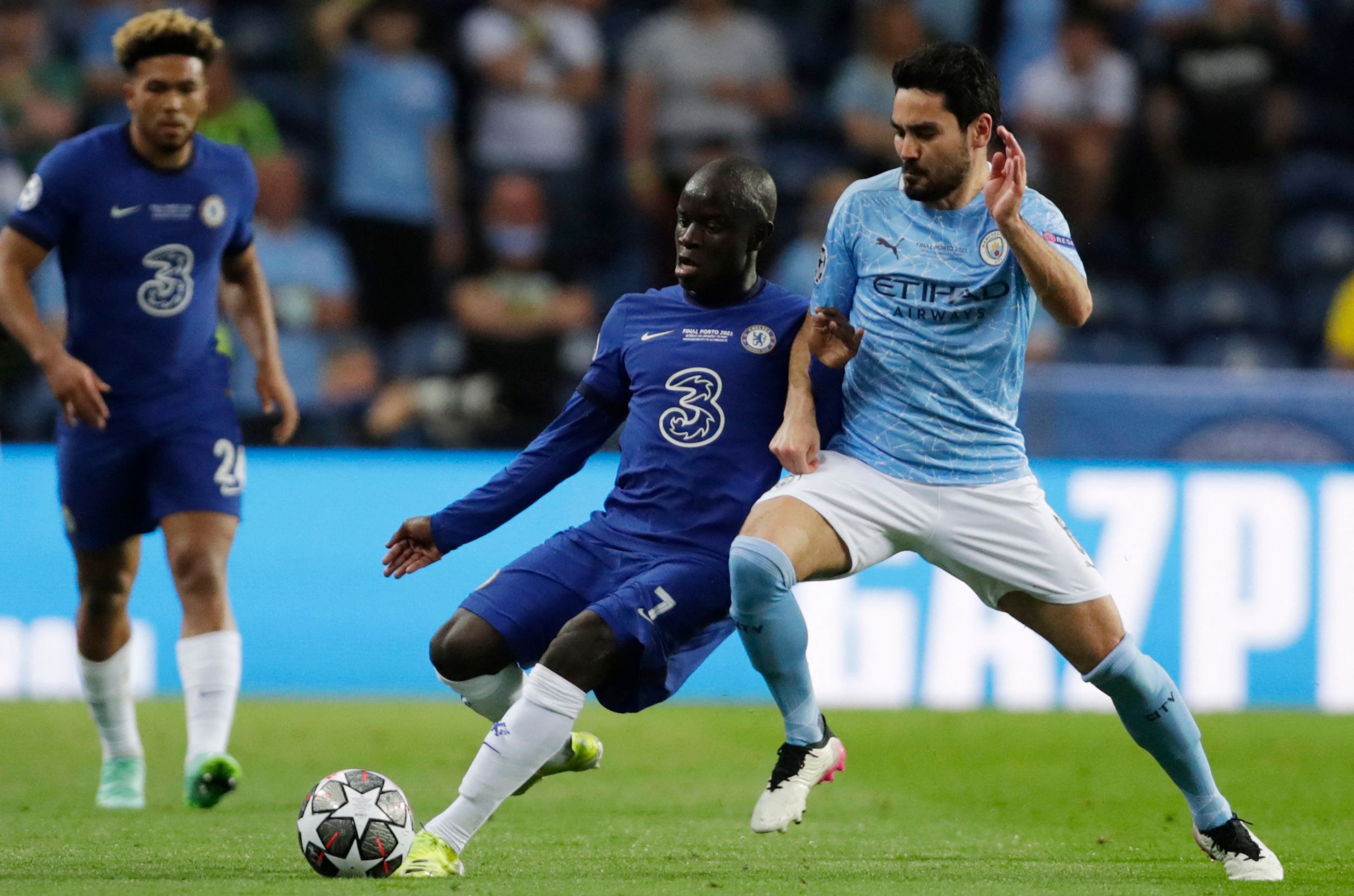 Ilkay Gündogan Manchester City N'golo Kante FC Chelsea Champions League Finale