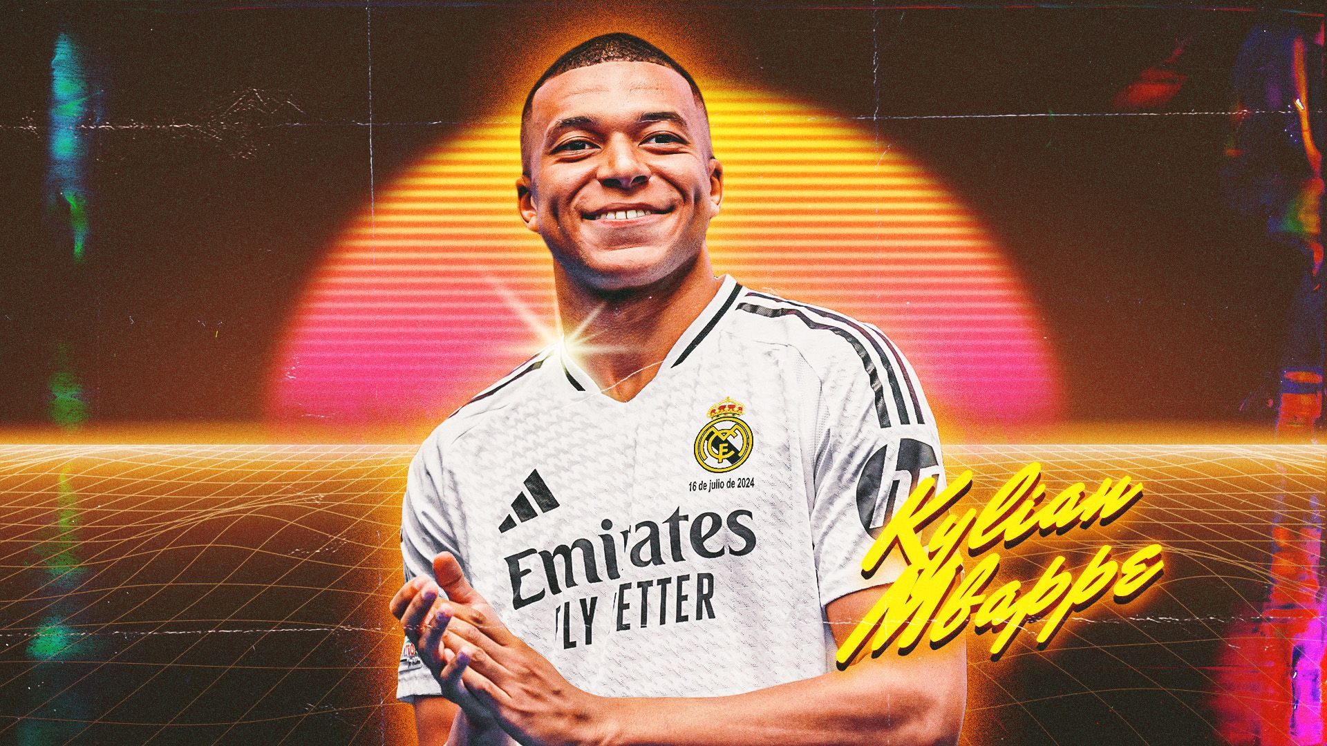 Kylian Mbappe World-Class Club 2024 GFX