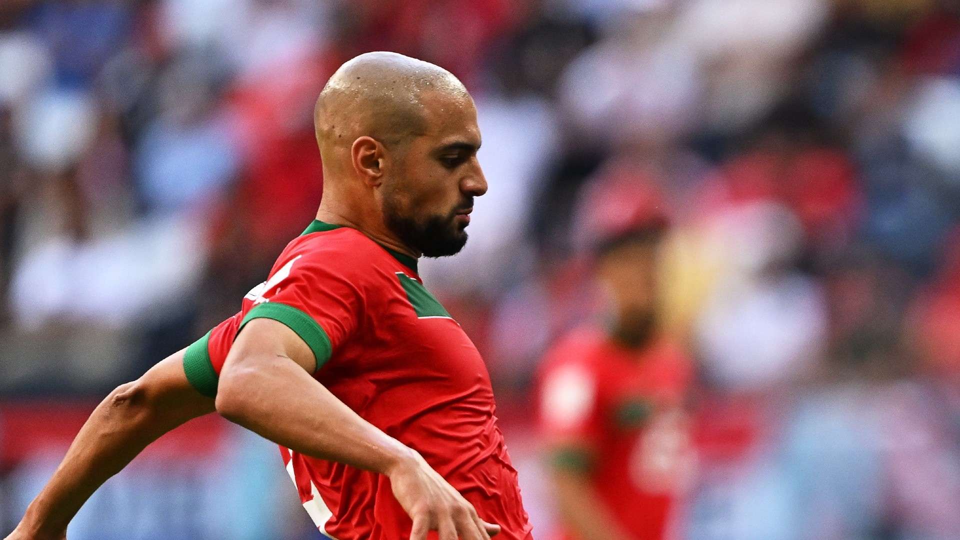 Sofyan Amrabat Morocco.