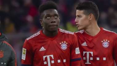 ALPHONSO DAVIES BAYERN MÜNCHEN GERMAN BUNDESLIGA 27012019