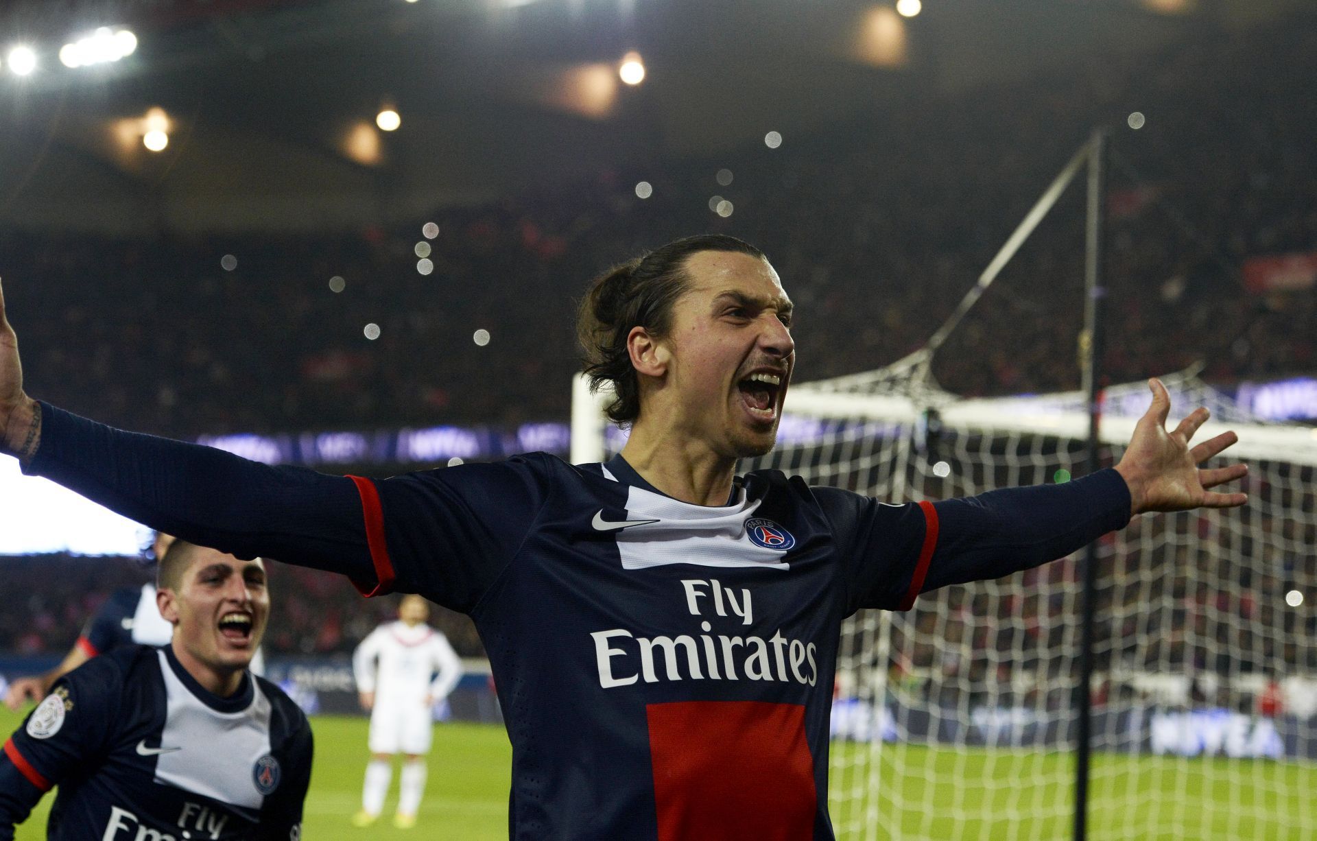 ZLATAN IBRAHIMOVIC PSG LYON 12012013