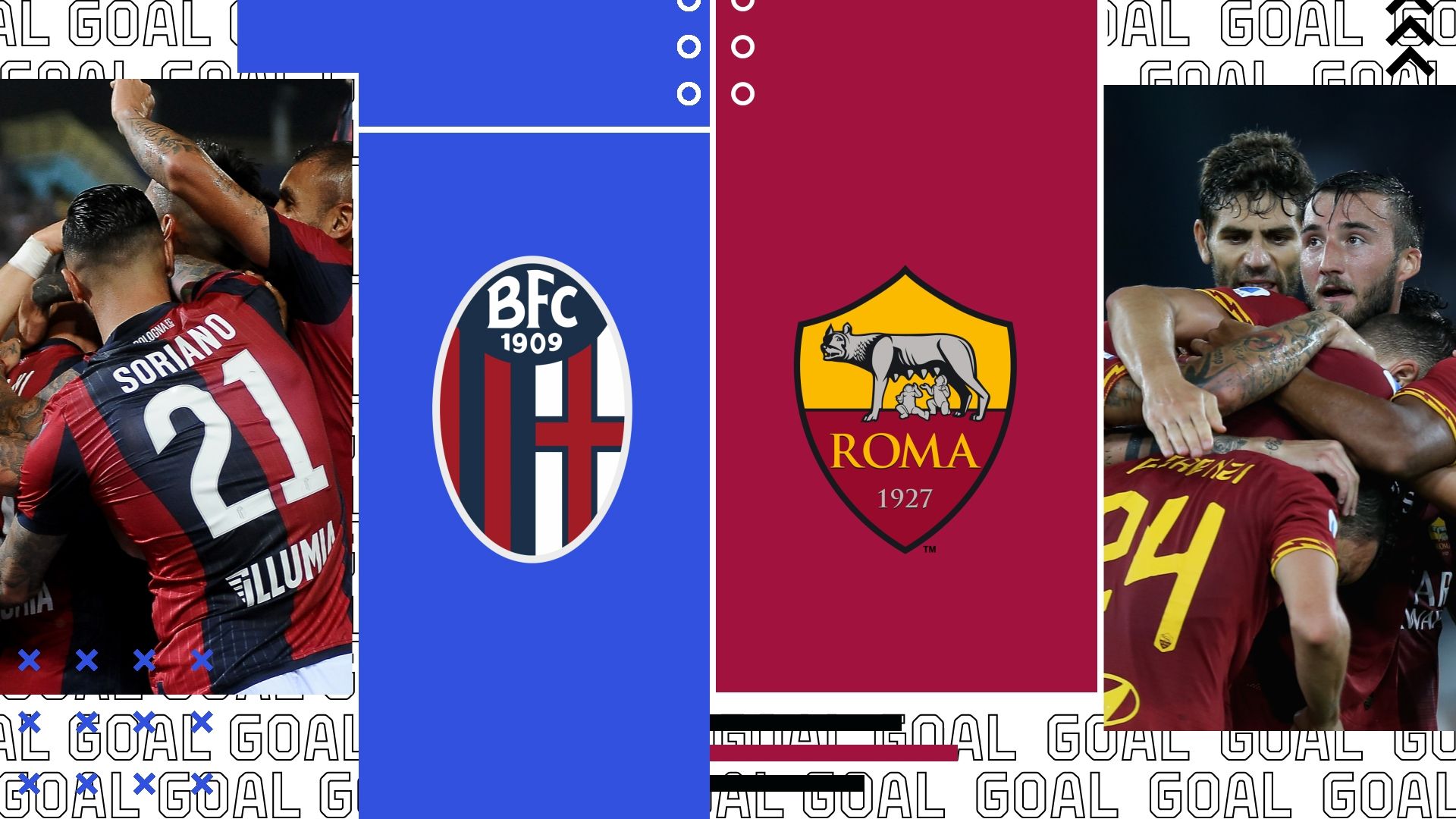 Bologna-Roma tv streaming