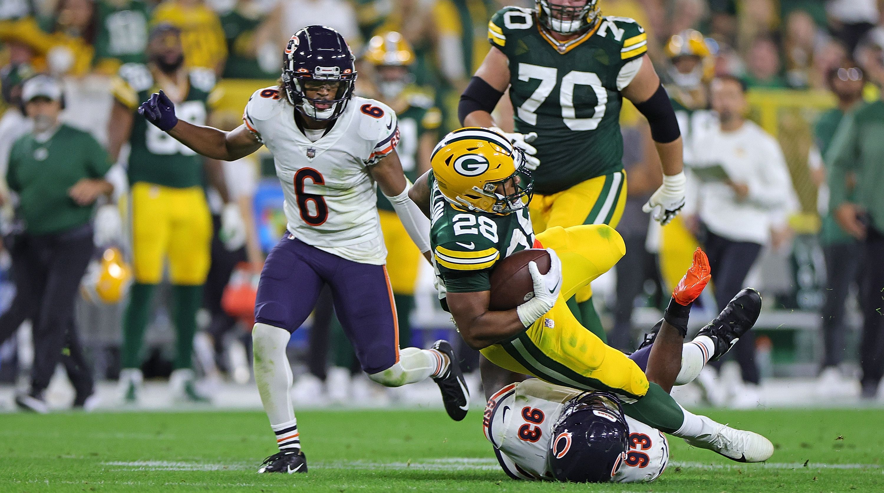 AJ Dillon Green Bay Packers