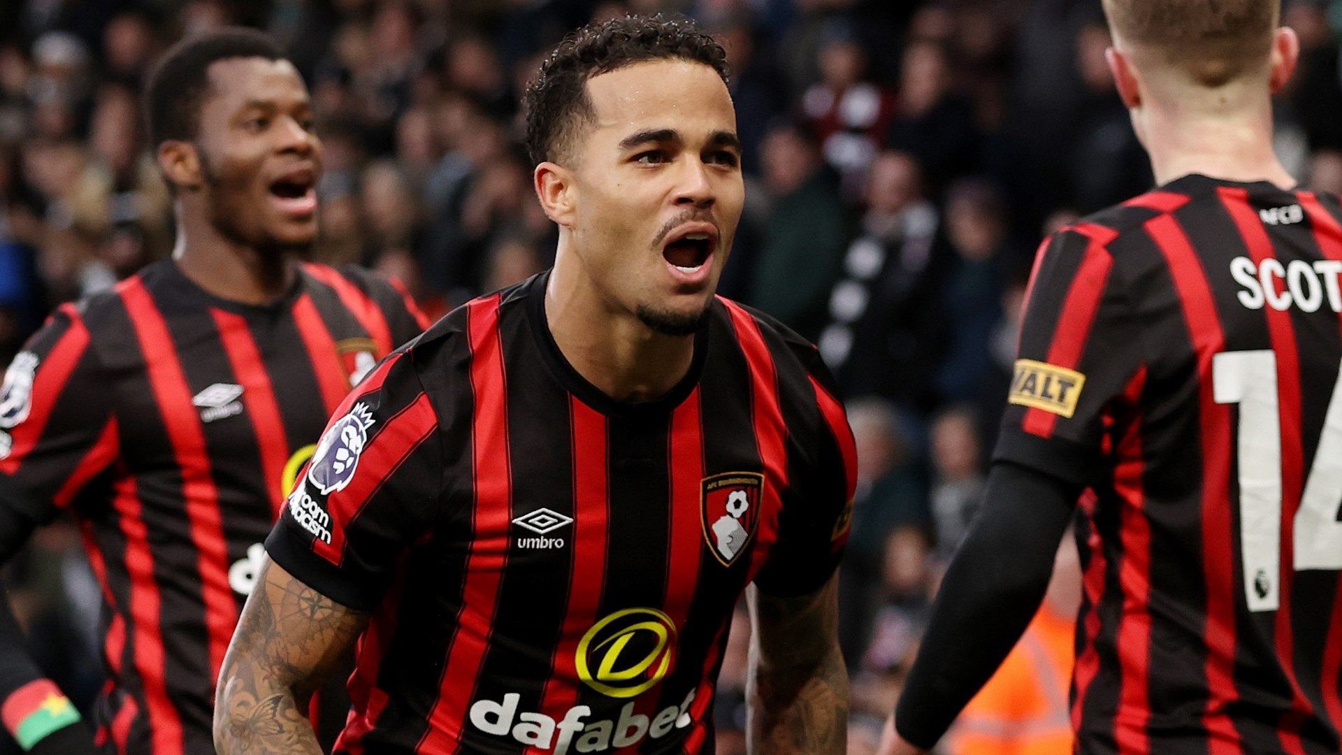 Justin Kluivert Bournemouth 2023-24