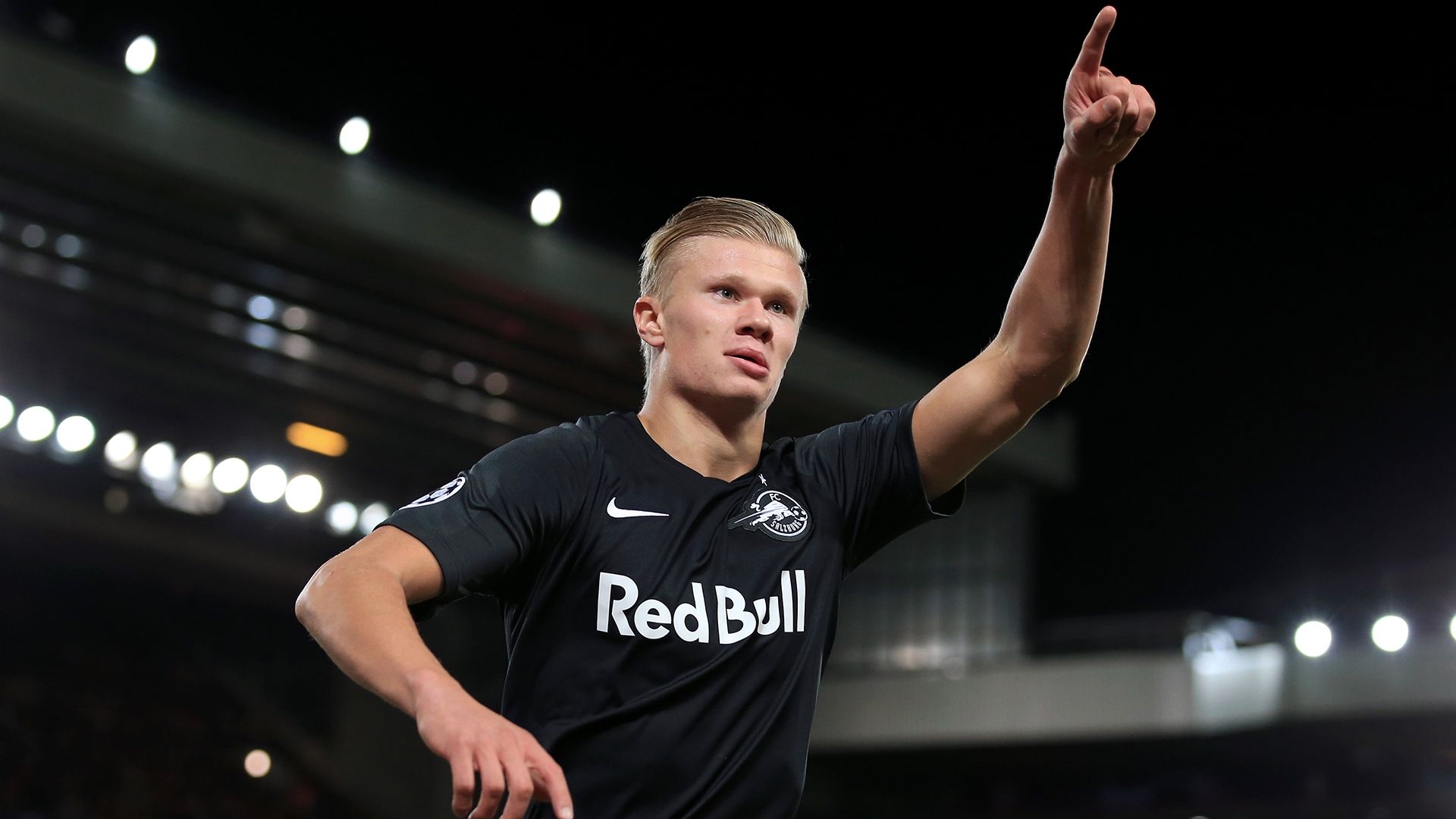 Erling Haaland Salzburg Anfield