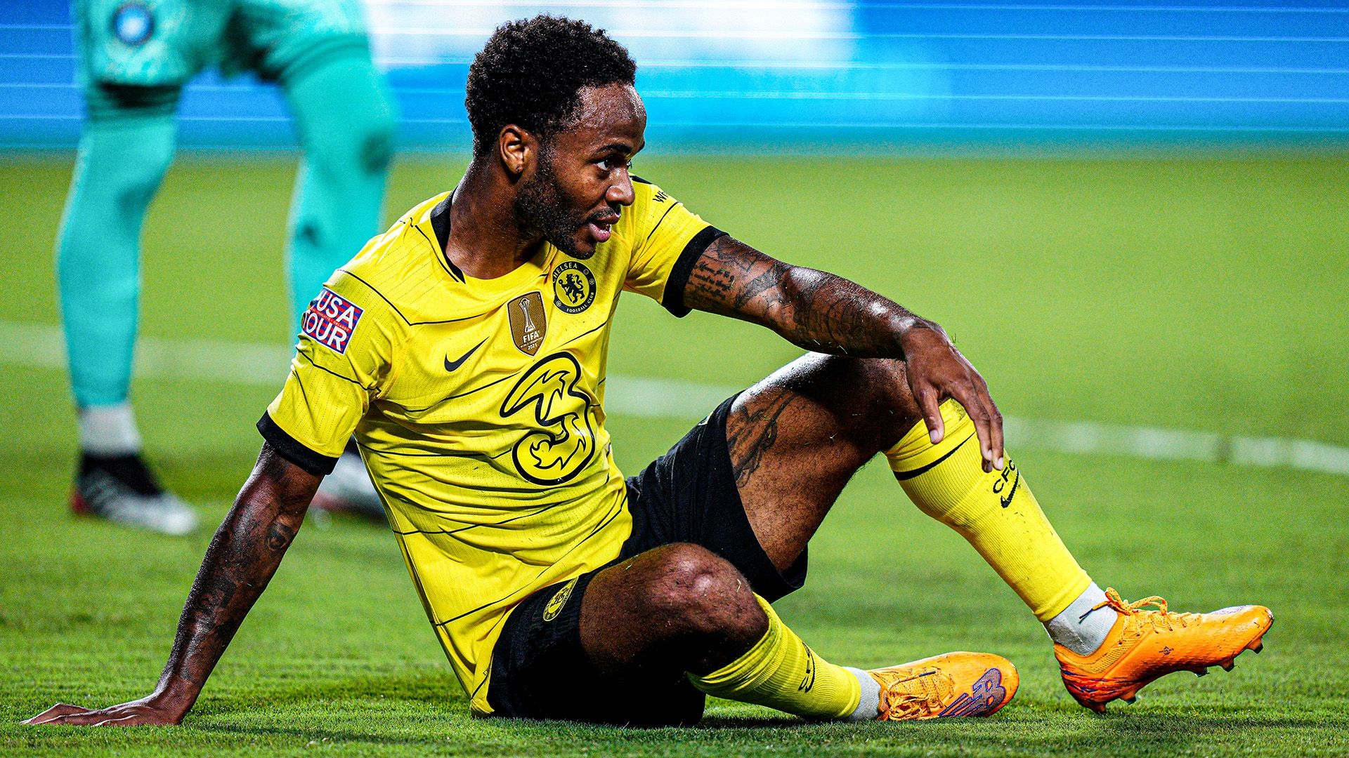 Raheem Sterling Chelsea pre-season 2022