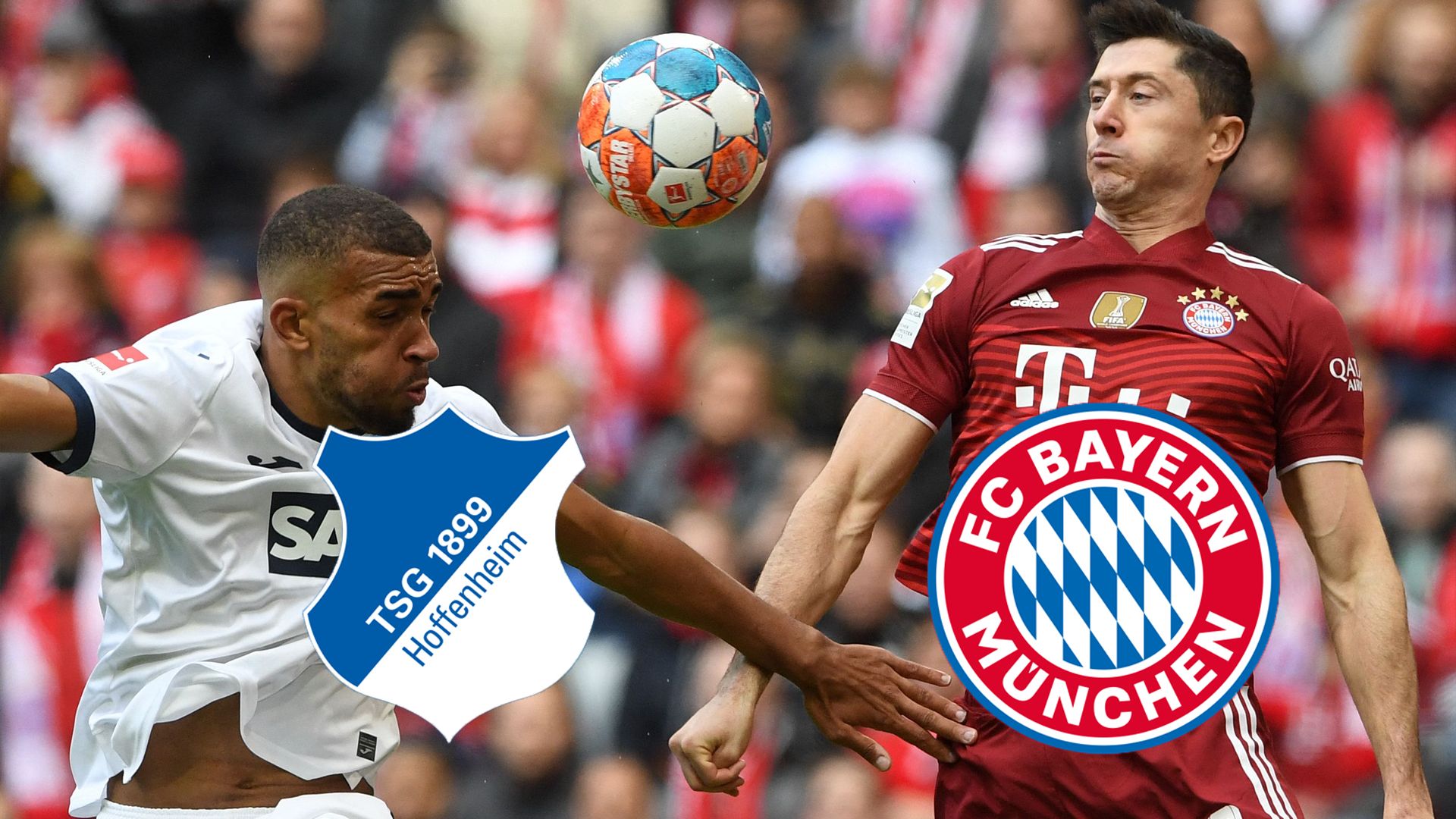 TSG Hoffenheim FC Bayern München Robert Lewandowski 2021 2022 bundesliga