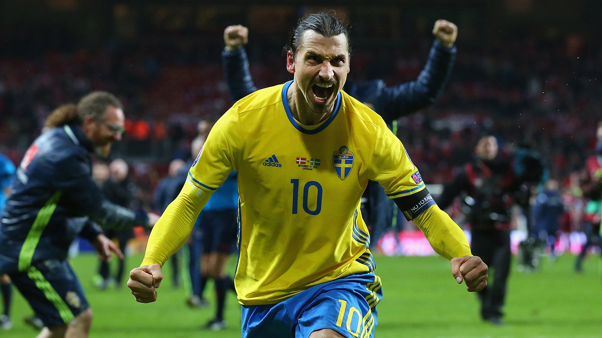 Zlatan Ibrahimovic Sweden Denmark 11172015