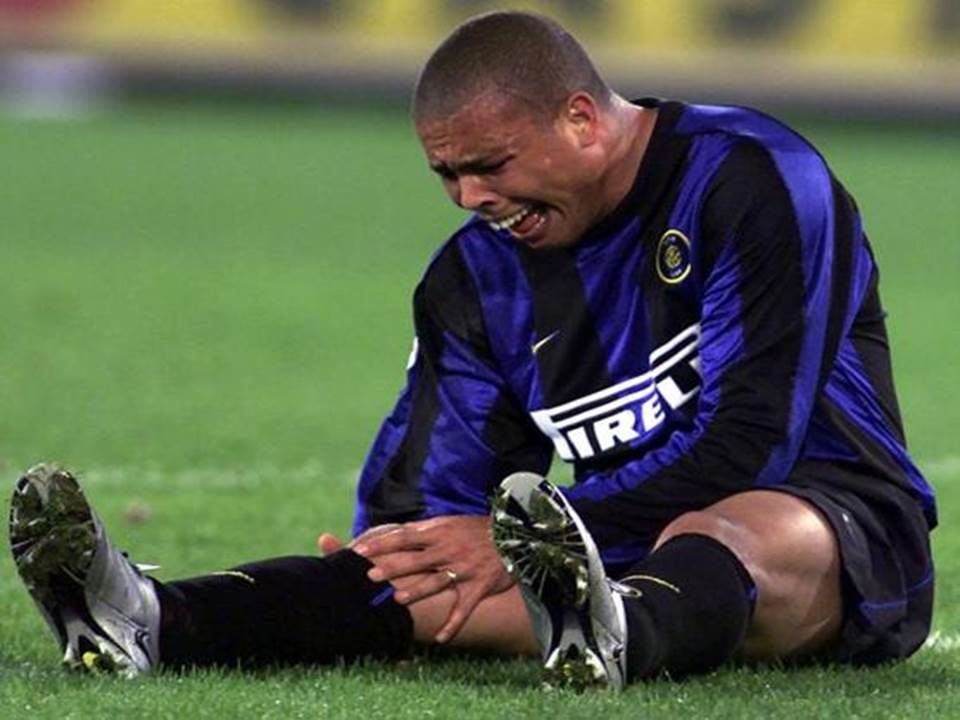 Ronaldo Inter Lazio injury