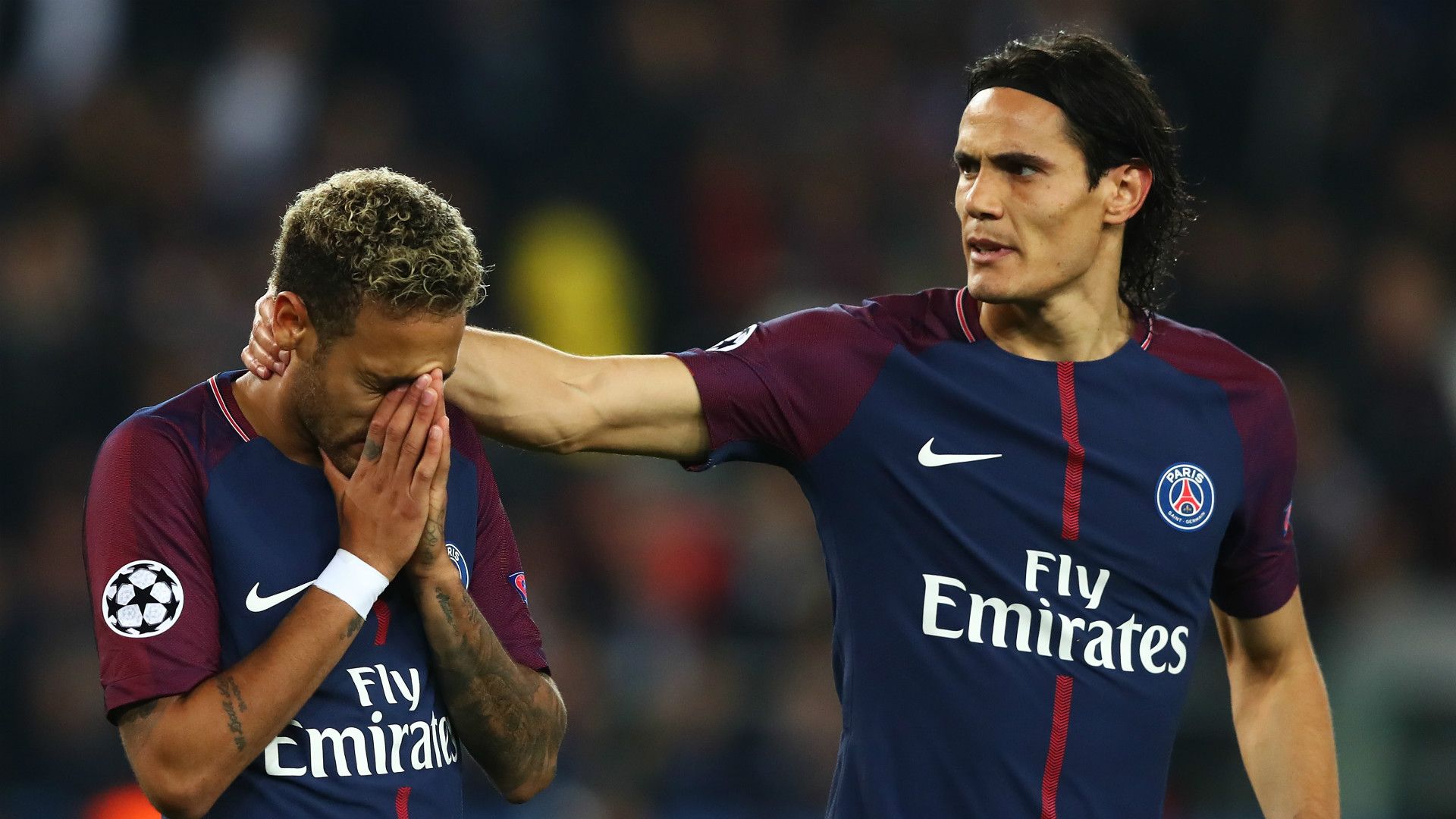 Neymar Edinson Cavani PSG Paris Saint-Germain